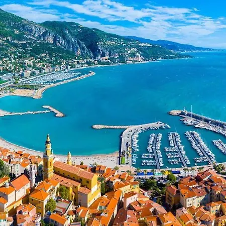 Le Montfleuri Centre-Ville Parking Prive Vue Degagee Apartamento Menton